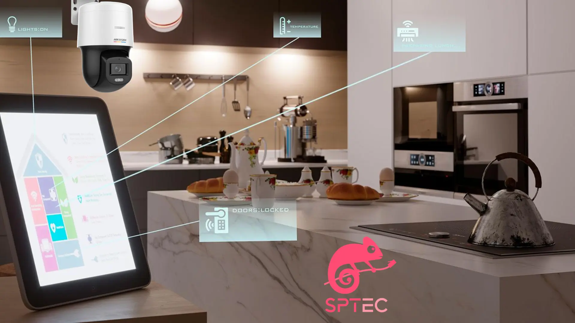 Domótica Conectada: Integrando Cámaras de Seguridad y Sistemas Inteligentes a Su Red Satelital